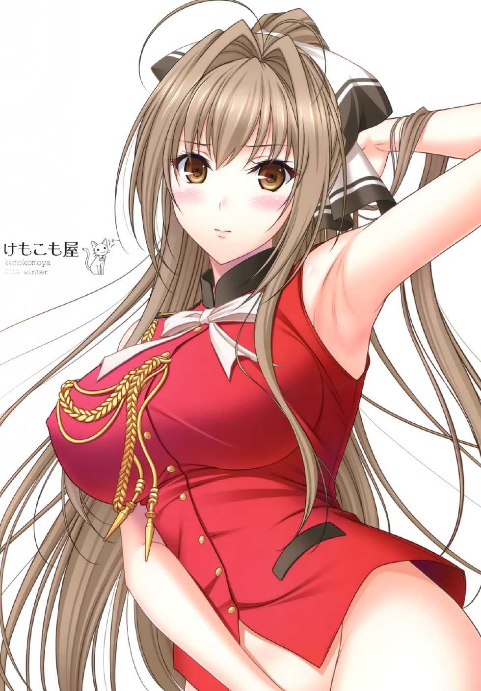 (C87) [Kemokomoya (Komori Kei)] Isuzu-san to Love Love Shuuchi Play (Amagi Brilliant Park) [Chinese] [空気系☆漢化] - Page 27