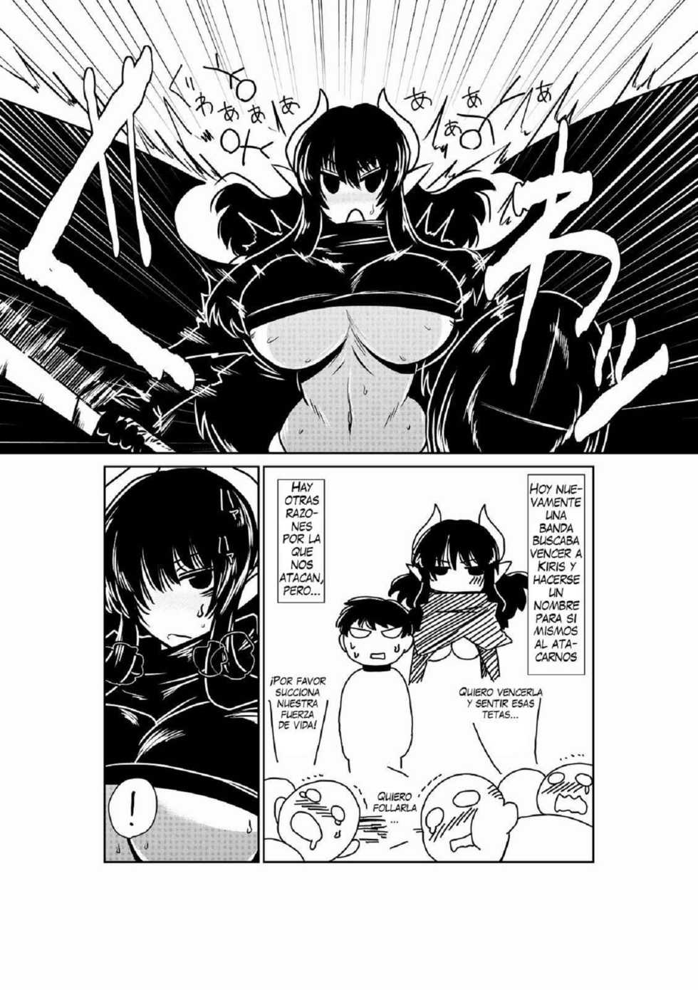 [Hroz] Succubus Kenshi to Obentou. | Lunch with a Succubus Swordswoman [Spanish] [ThanatoS184] [Digital] - Page 6