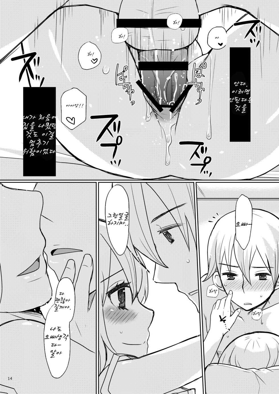 [P-ME (Sakai Ringo)] Oniichan no Oyomesan | 오빠의 아내 [Korean] [200ey] [Digital] - Page 13