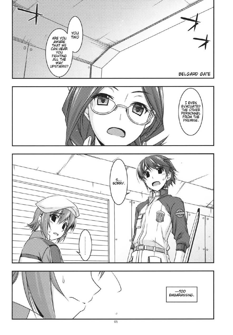 (C82) [ANGYADOW (Shikei)] Noel Ijiri 3 (The Legend of Heroes Ao no Kiseki) [English] - Page 4