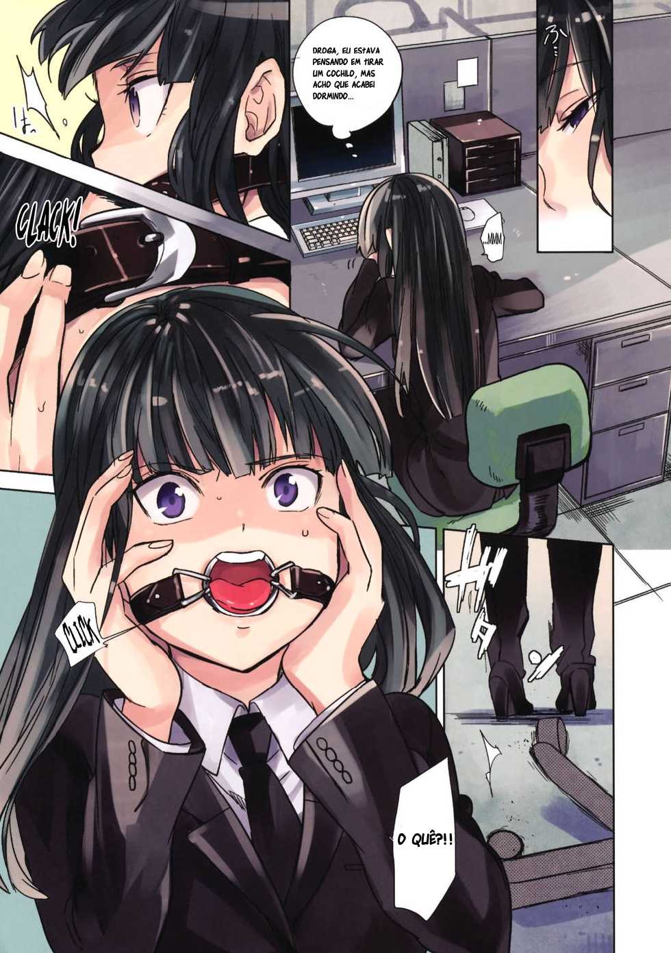 (C80) [goo-paaa (ocha)] Leather face (DARKER THAN BLACK) [Portuguese-BR] [Haruka Tenoh] - Page 5