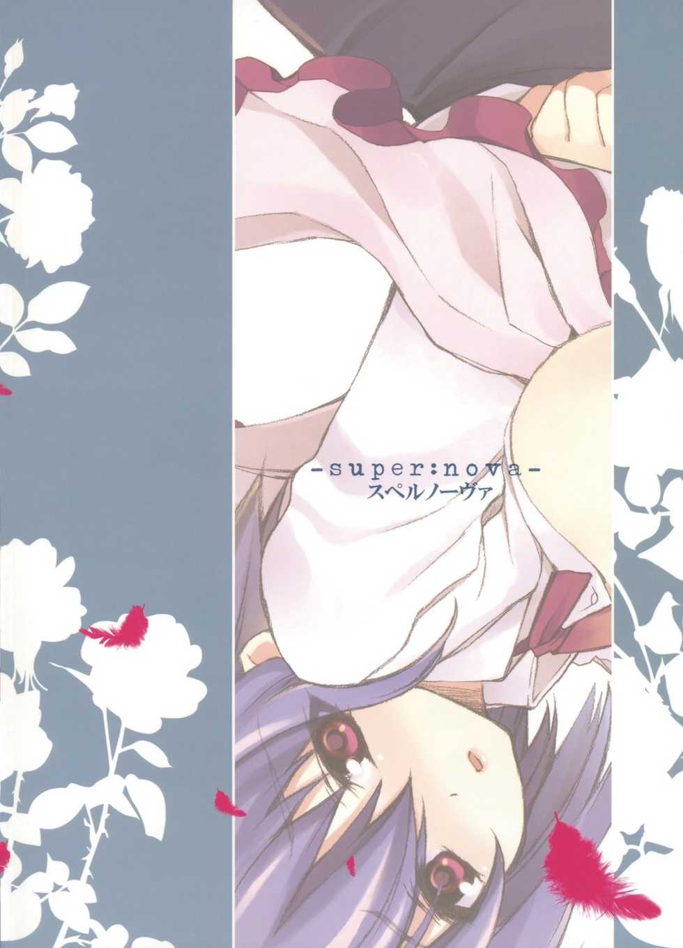 (C75) [super:nova (Yukimachi Tounosuke)] Later Love Letter Zange (Touhou Project) - Page 26