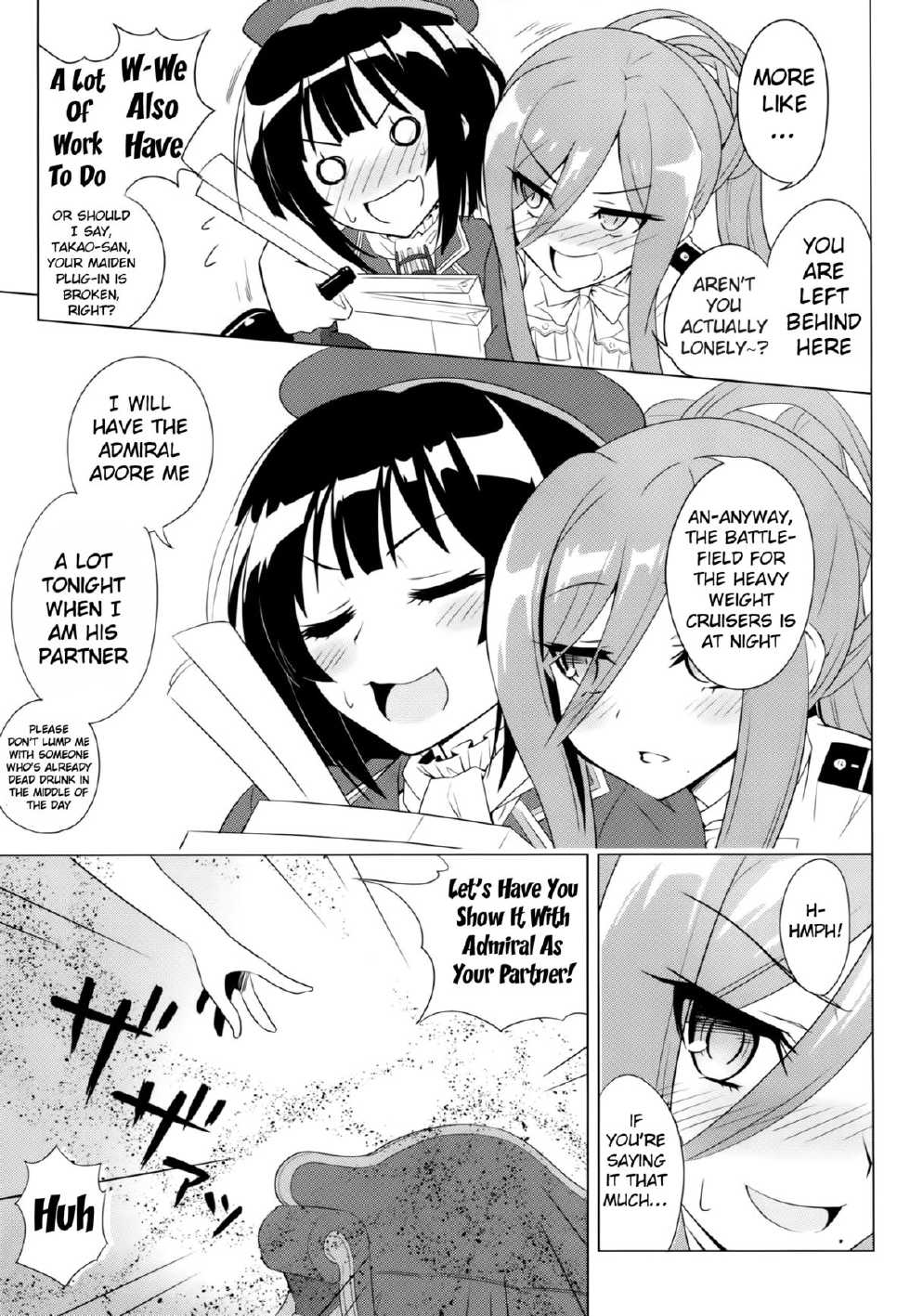 (C86) [tomatohouse905's room (Urabi)] Be United, Please!! Extra Operation ☆ (Arpeggio of Blue Steel, Kantai Collection -KanColle-) [English] {doujin-moe.us} - Page 7