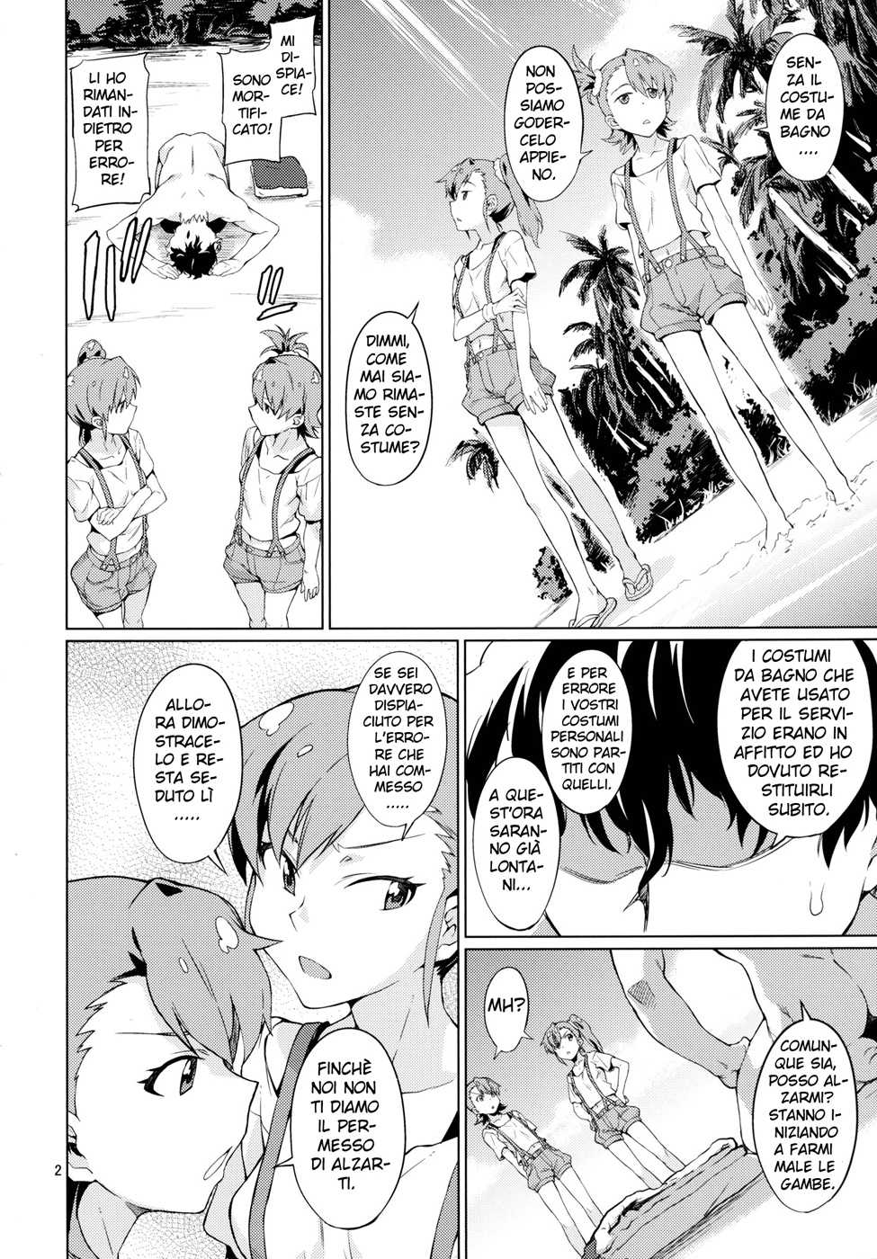 [Chotto Dake Aruyo. (Takemura Sesshu)] Shima-Hen | Island Edition (THE iDOLM@STER) [Italian] {Hentai Fantasy} [Digital] - Page 3