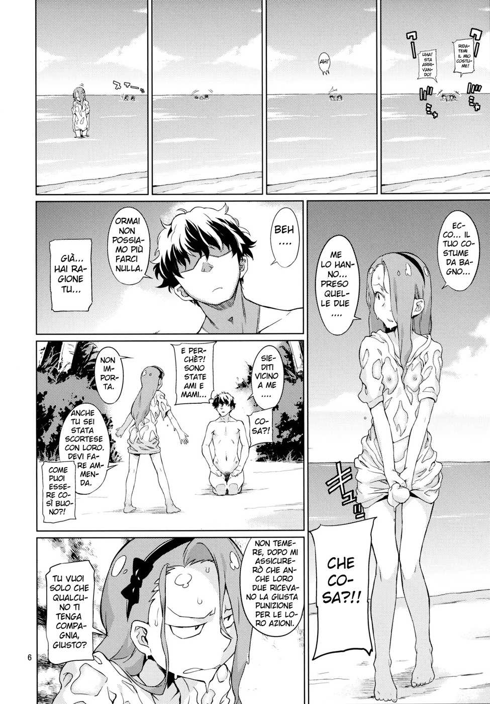[Chotto Dake Aruyo. (Takemura Sesshu)] Shima-Hen | Island Edition (THE iDOLM@STER) [Italian] {Hentai Fantasy} [Digital] - Page 7