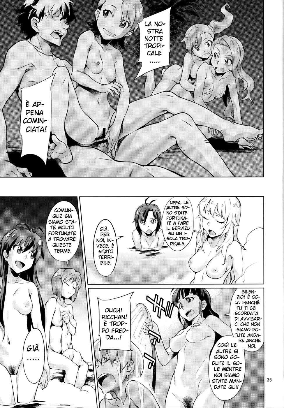 [Chotto Dake Aruyo. (Takemura Sesshu)] Shima-Hen | Island Edition (THE iDOLM@STER) [Italian] {Hentai Fantasy} [Digital] - Page 36