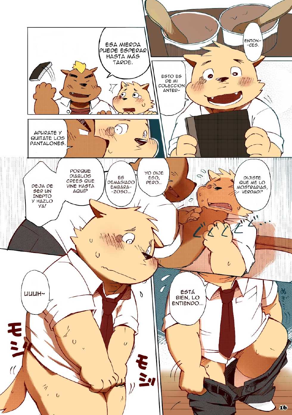 [Goroujirou (Jiroh)] Mekko Rarekko [Spanish] [Tiger_Kanji] [Colorized] [Digital] - Page 15
