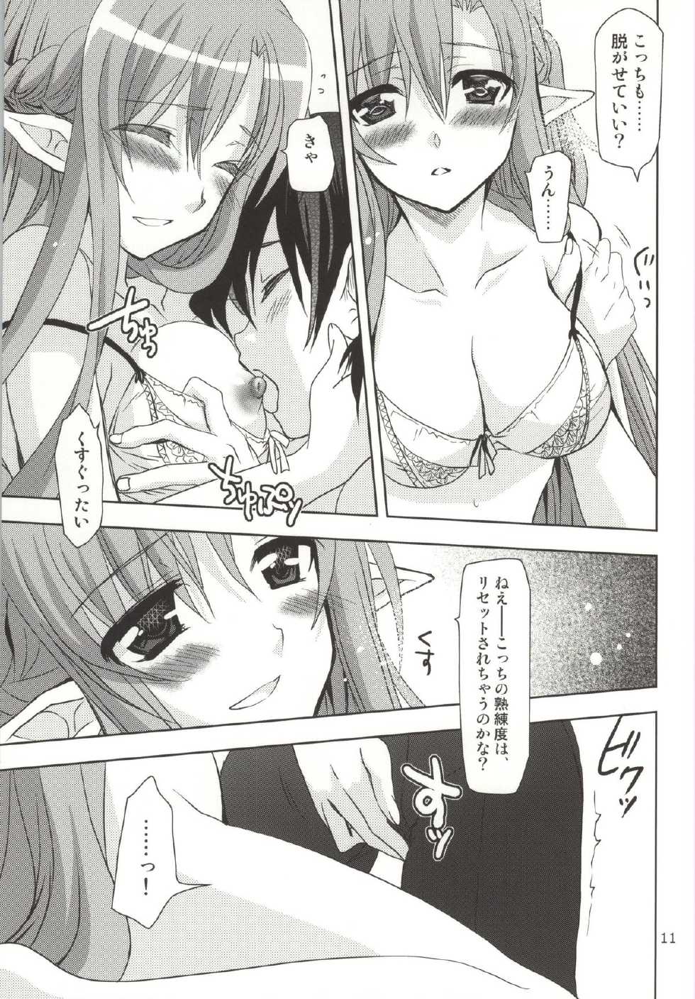 (CT24) [PLUM (Kanna)] Convert Love (Sword Art Online) - Page 9