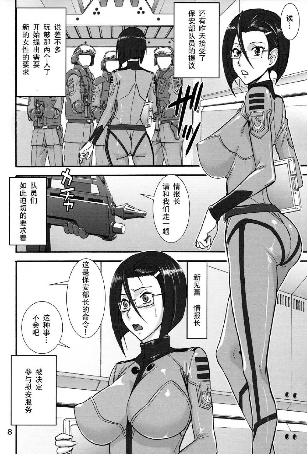 (C85) [High Thrust (Inomaru)] Kan Kan Nisshi (Space Battleship Yamato 2199) [Chinese] [瓜皮汉化] - Page 7