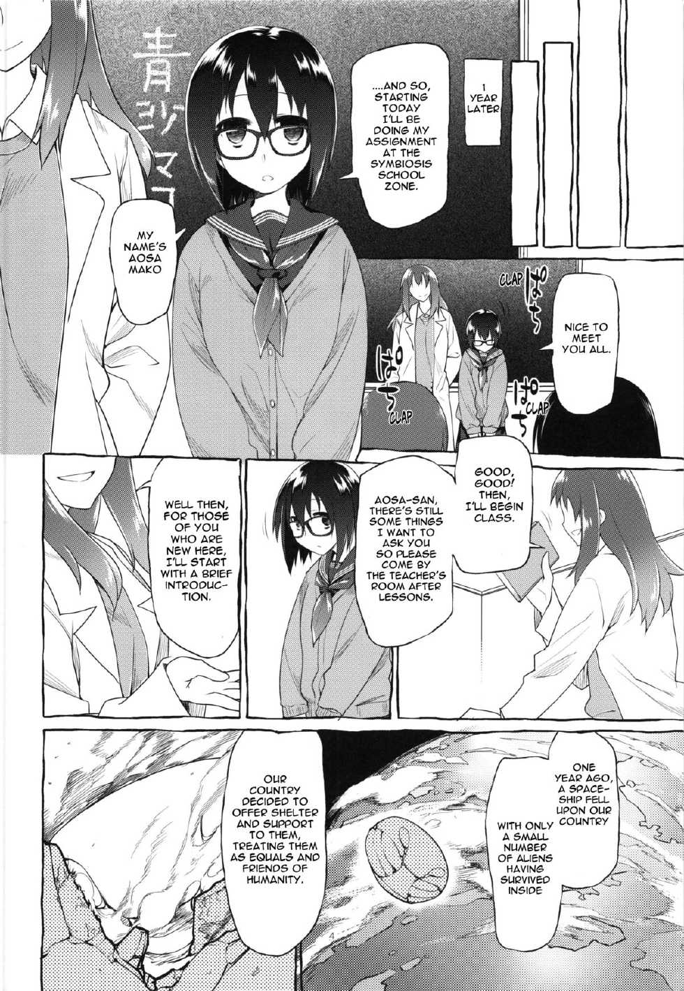 (C87) [KashiNoKi (Midori No Rupe)] Uchuujin no Fuyu | Winter of Alien [English] {Mant} - Page 6