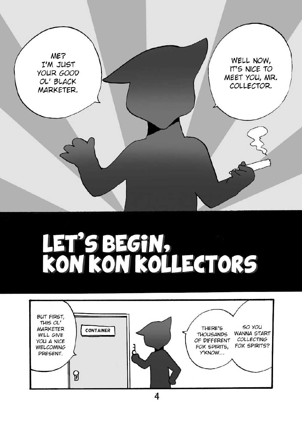 (Kansai! Kemoket 3) [Otohime 49-gou (Ichiboshi)] ConCon Kyaan | Kon Kon Ko-Yaan (ConCon-Collector) [English] [Nanajana] - Page 4