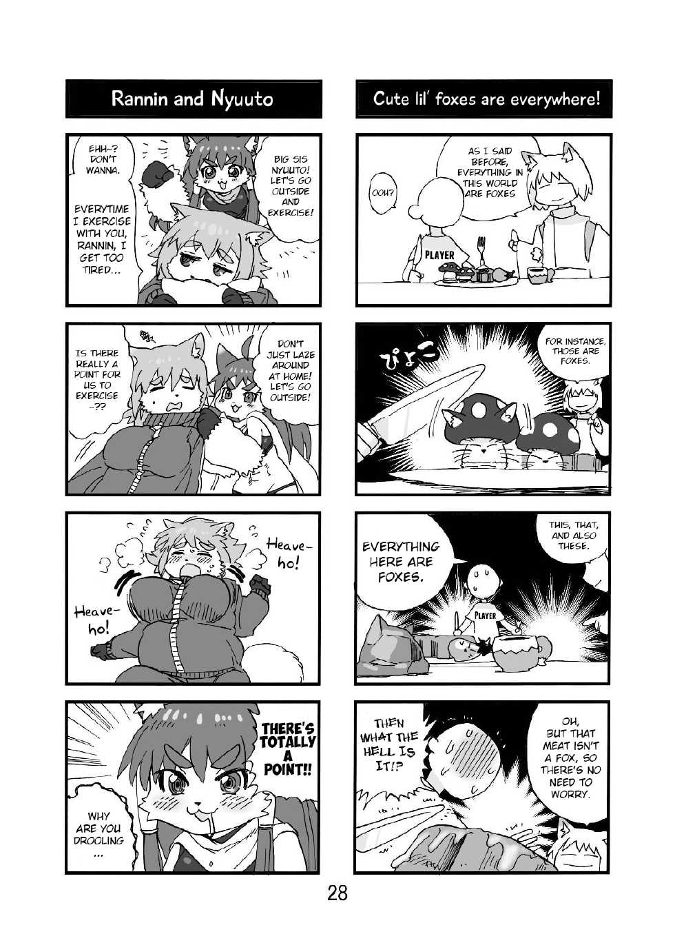 (Kansai! Kemoket 3) [Otohime 49-gou (Ichiboshi)] ConCon Kyaan | Kon Kon Ko-Yaan (ConCon-Collector) [English] [Nanajana] - Page 28