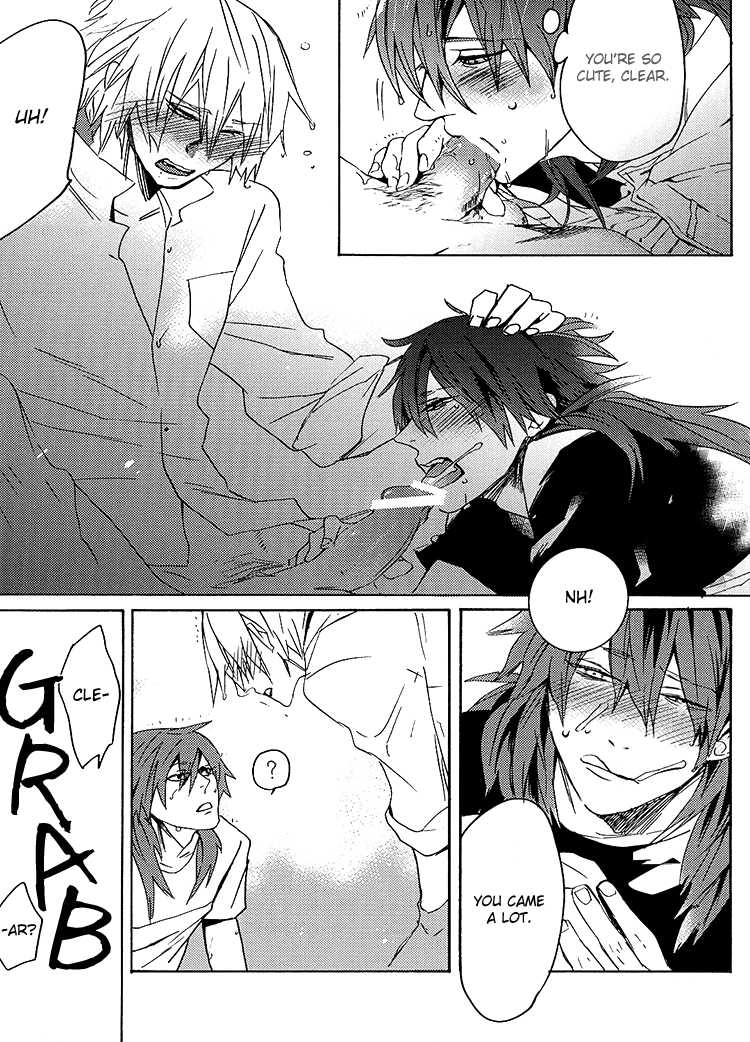 (C82) [OKKi (nebo)] Netsu Bousou (DRAMAtical Murder) [English] [Silver Lining] - Page 17