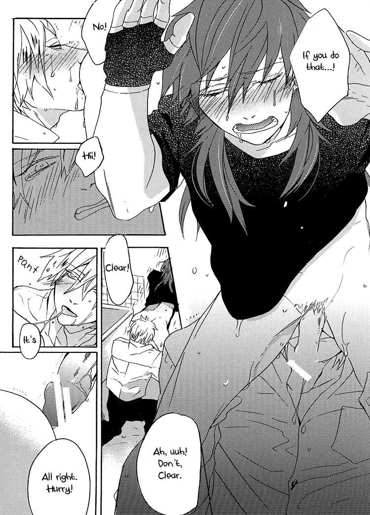 (C82) [OKKi (nebo)] Netsu Bousou (DRAMAtical Murder) [English] [Silver Lining] - Page 19