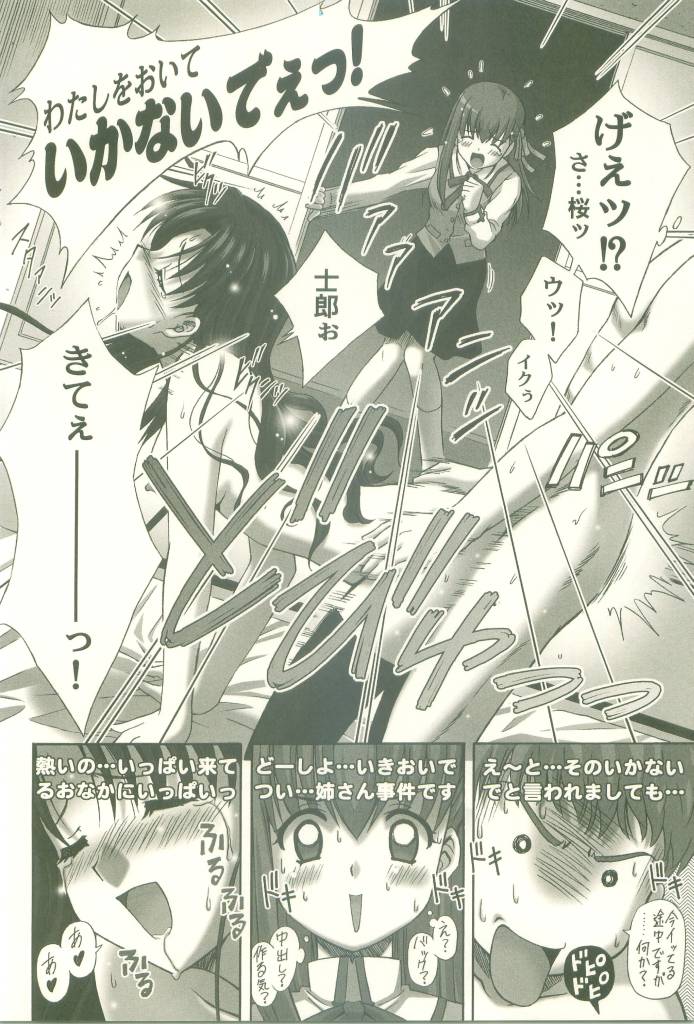 (C67) [STUDIO RUNAWAY WOLF (Nakajima Akihiko)] Tosaka-ke no Shimai (Fate/stay night) - Page 18