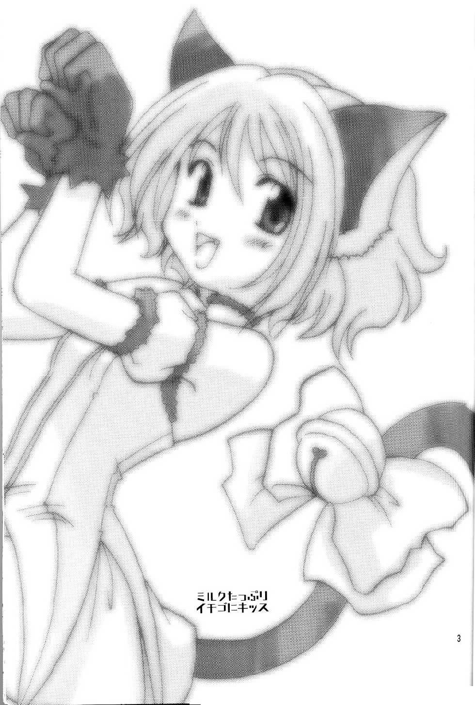 (C62) [Shiokonbu Project (Osamada Meika)] Milk Tappuri Ichigo ni Kiss (Tokyo Mew Mew) - Page 2