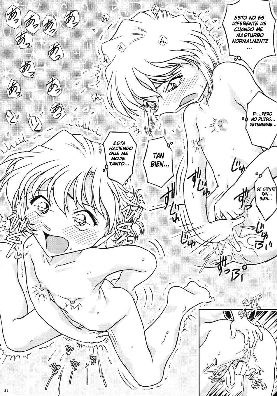 (C68) [studio empty (Nishi)] Aru ai no uta (Detective Conan) [Spanish] - Page 20