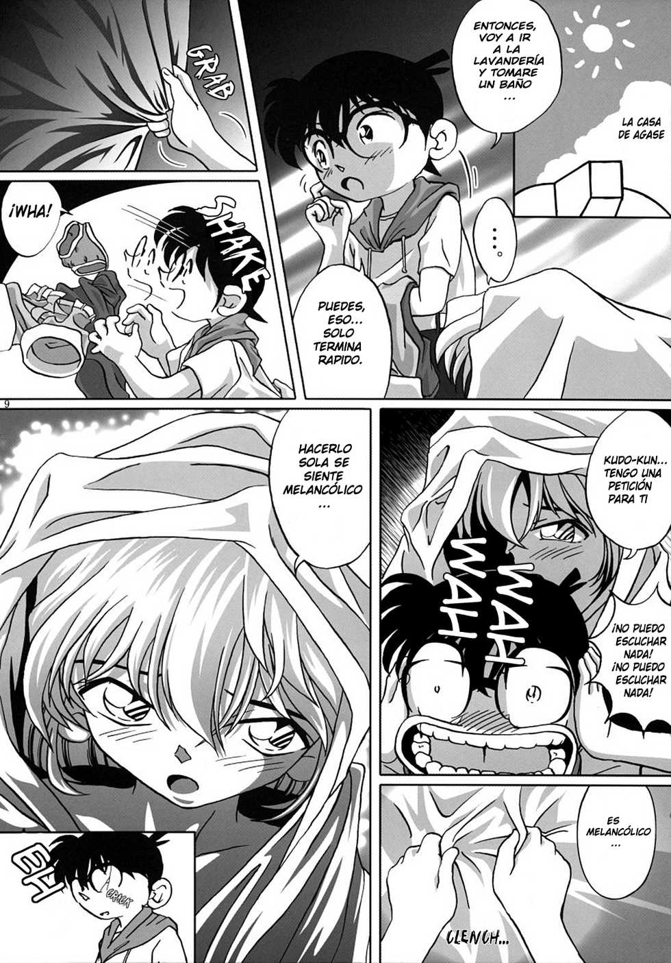 (C64) [Studio Empty (Nishi)] Shelley's U2 - Shelley-san no Yuuutsu (Detective Conan) [Spanish] - Page 8