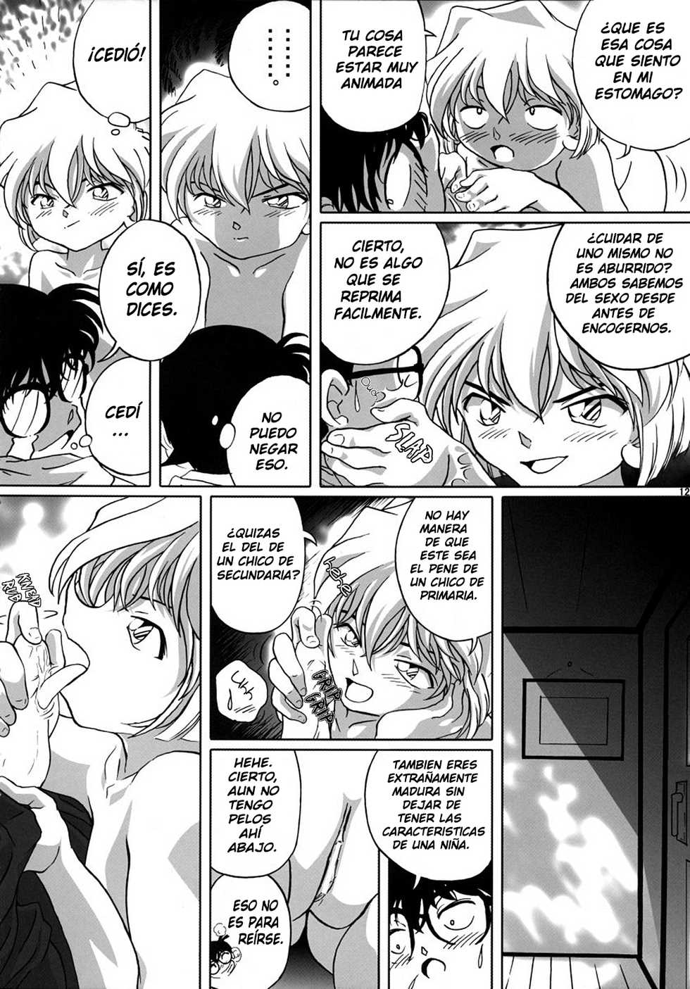 (C64) [Studio Empty (Nishi)] Shelley's U2 - Shelley-san no Yuuutsu (Detective Conan) [Spanish] - Page 11