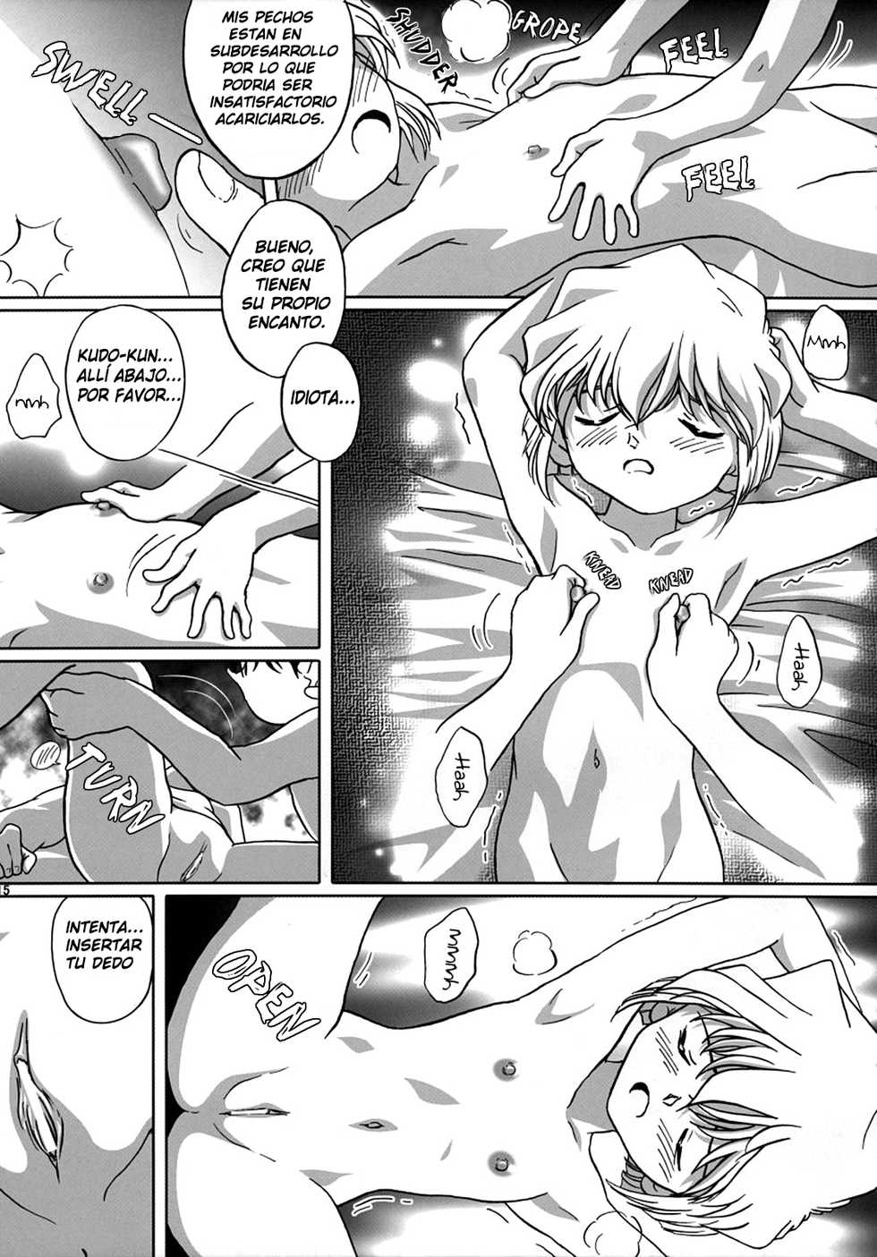 (C64) [Studio Empty (Nishi)] Shelley's U2 - Shelley-san no Yuuutsu (Detective Conan) [Spanish] - Page 14