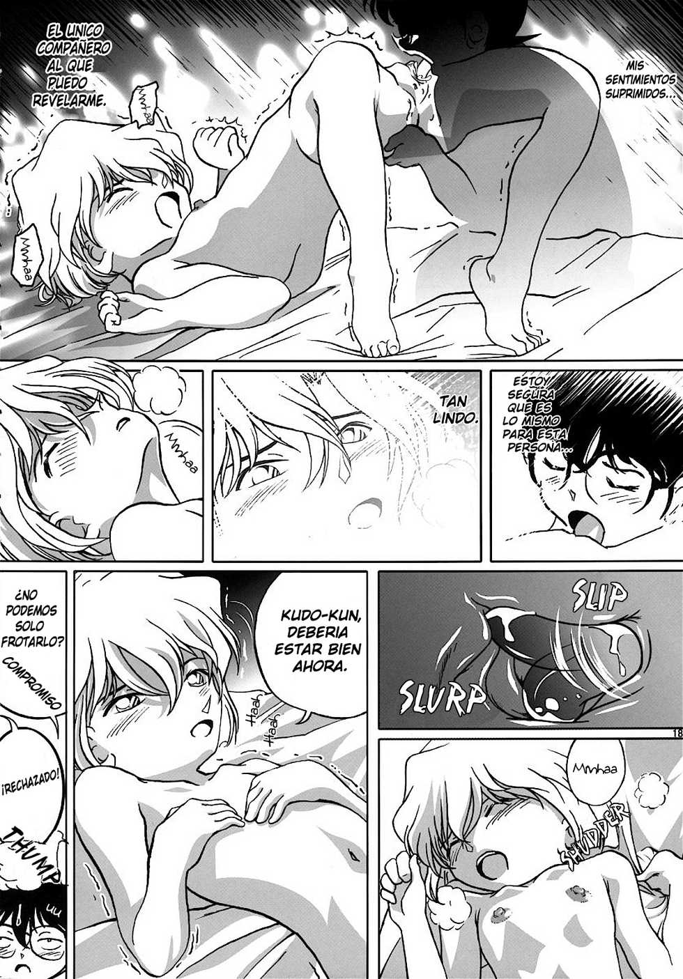 (C64) [Studio Empty (Nishi)] Shelley's U2 - Shelley-san no Yuuutsu (Detective Conan) [Spanish] - Page 17