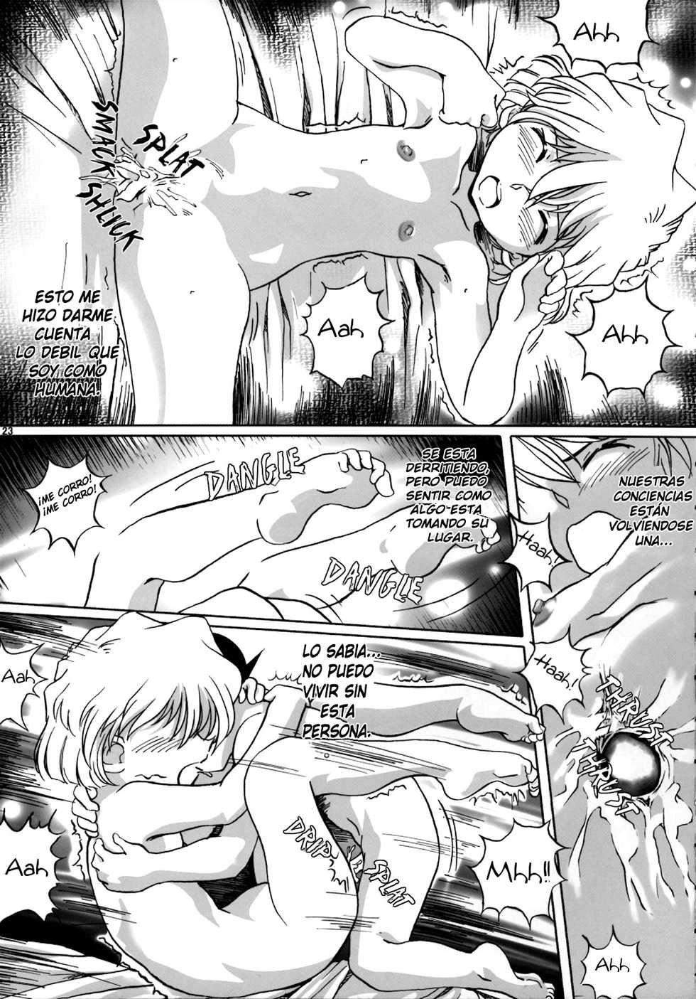 (C64) [Studio Empty (Nishi)] Shelley's U2 - Shelley-san no Yuuutsu (Detective Conan) [Spanish] - Page 22