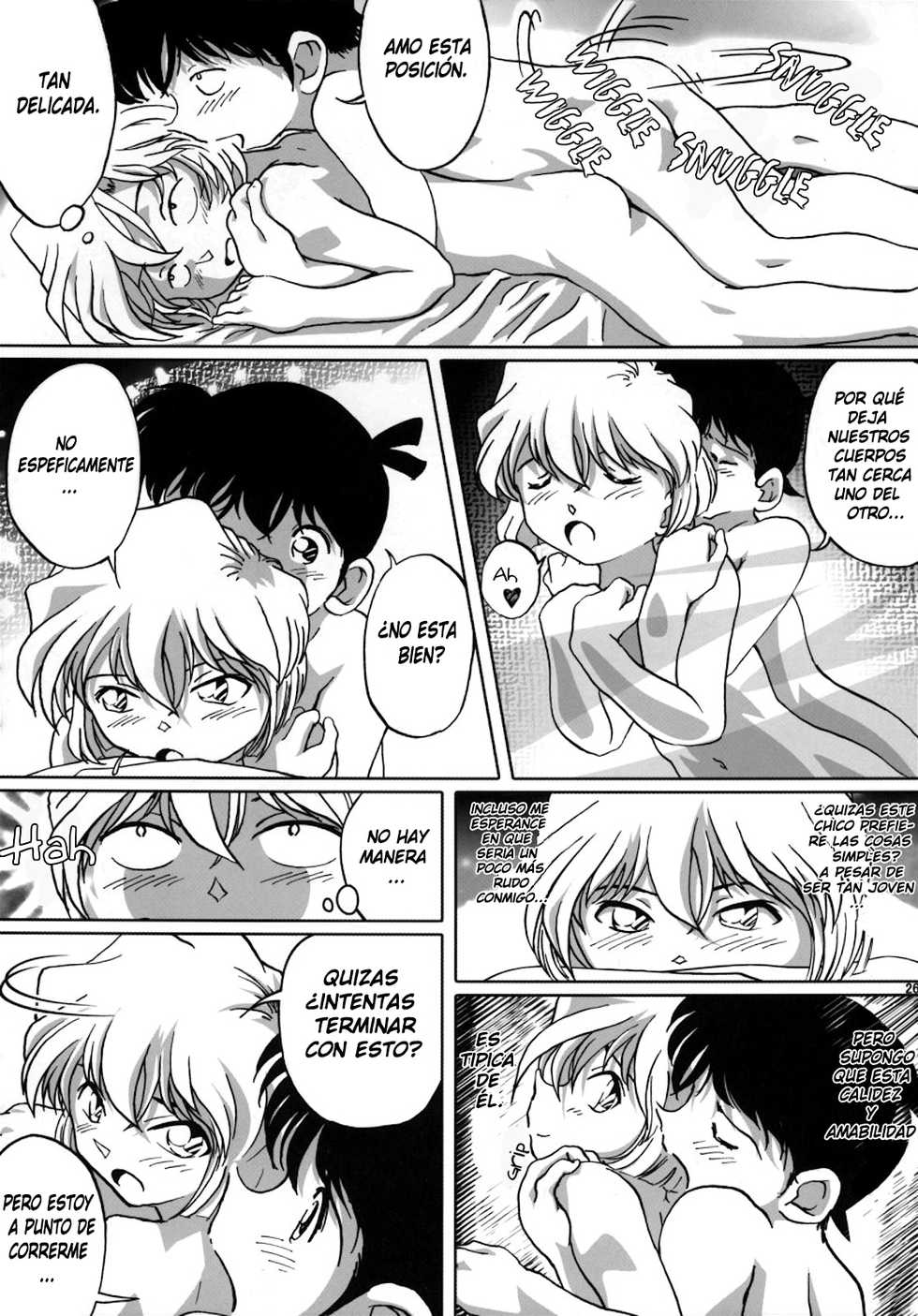 (C64) [Studio Empty (Nishi)] Shelley's U2 - Shelley-san no Yuuutsu (Detective Conan) [Spanish] - Page 25