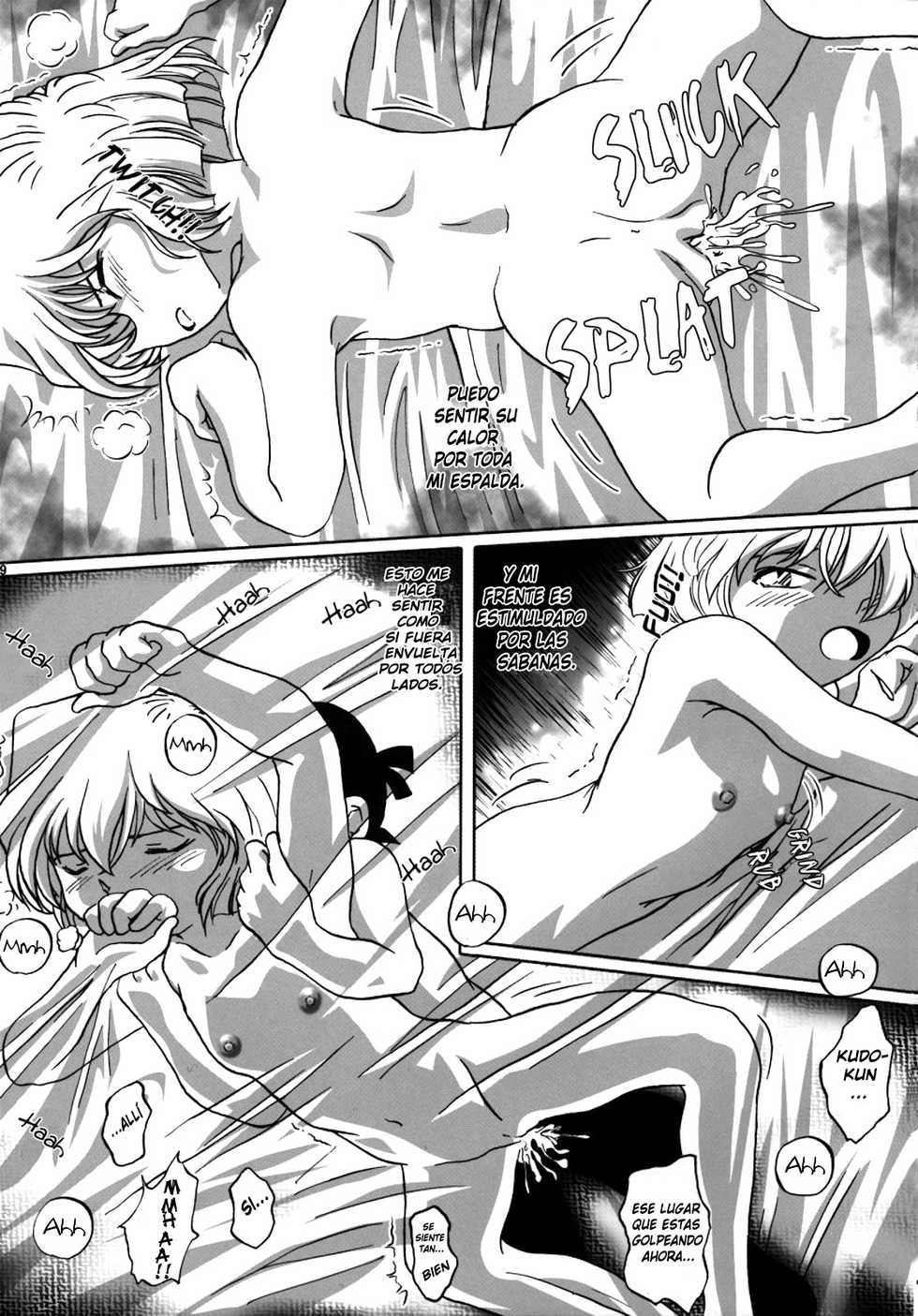 (C64) [Studio Empty (Nishi)] Shelley's U2 - Shelley-san no Yuuutsu (Detective Conan) [Spanish] - Page 28