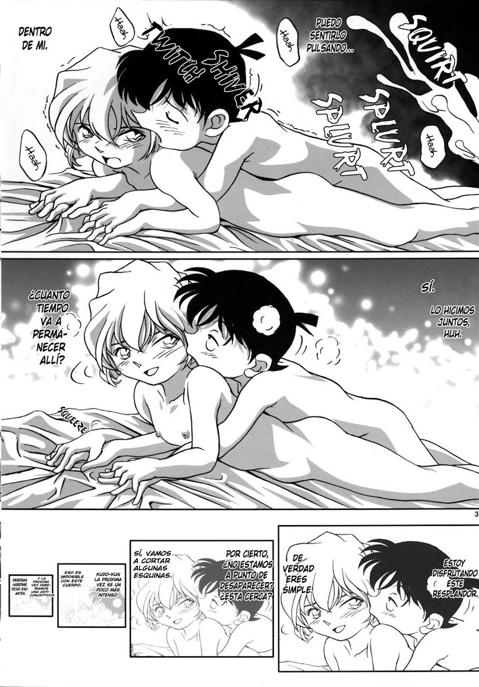 (C64) [Studio Empty (Nishi)] Shelley's U2 - Shelley-san no Yuuutsu (Detective Conan) [Spanish] - Page 31