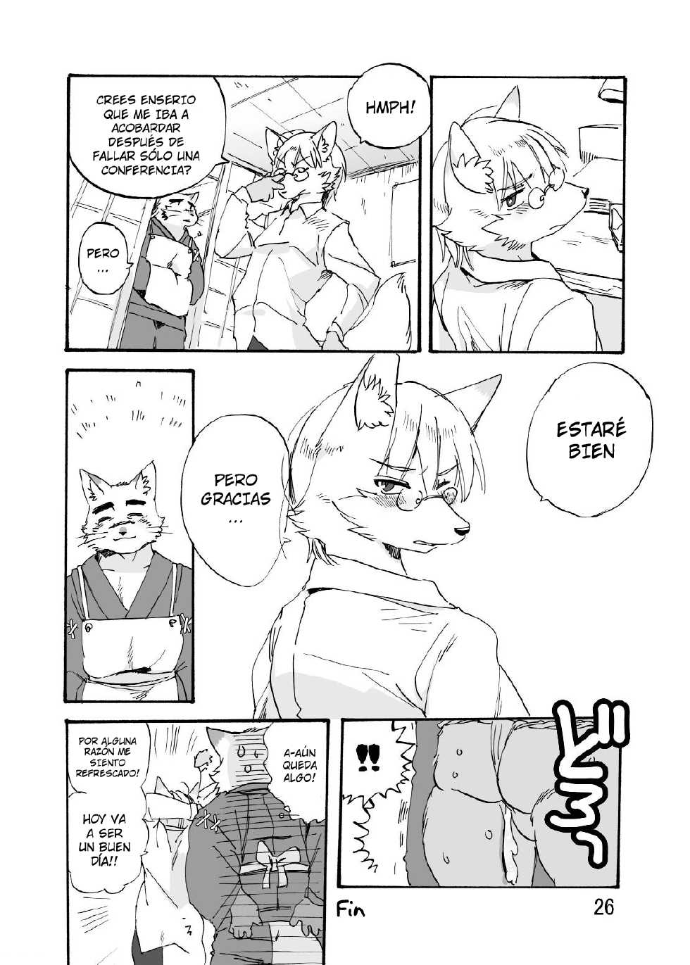 (Kansai! Kemoket 3) [Otohime 49-gou (Ichiboshi)] ConCon Kyaan | Kon Kon Ko-Yaan (ConCon-Collector) [Spanish] - Page 26