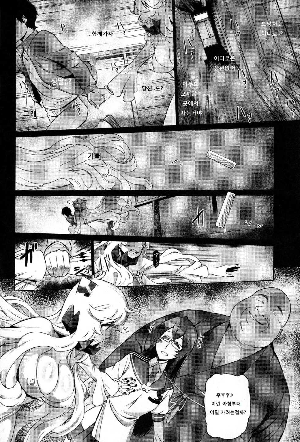 (C87) [dam labo (dam)] Toraware no Chuukanseiki ni Sasagu Banka (Kantai Collection -KanColle-) [KOREAN] - Page 19