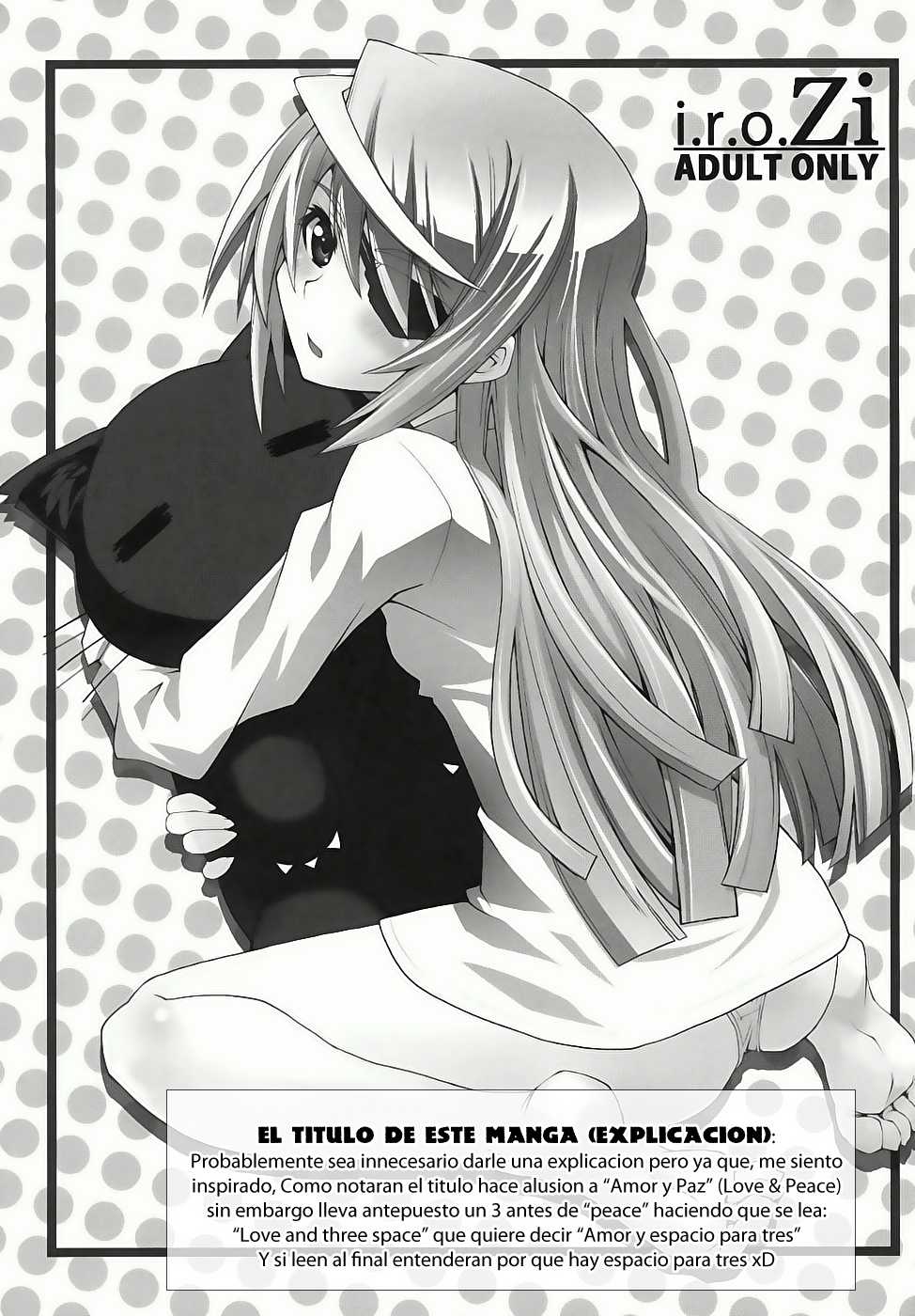 (COMIC1☆5) [i.r.o.Zi (Mutsuki Ginji, Aoi Shinji)] LOVE&3PEACE (IS <Infinite Stratos>) [Spanish] [Seinagi] - Page 2