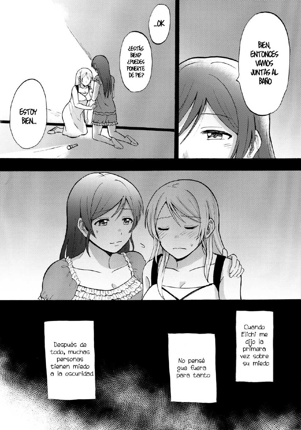 (C87) [Mushiyaki!! (Kanbayashi Makoto)] Kuragari no Shita de Dakishimete | Abrázame en la Obscuridad (Love Live!) [Spanish] [Hellstone no Fansub] - Page 8