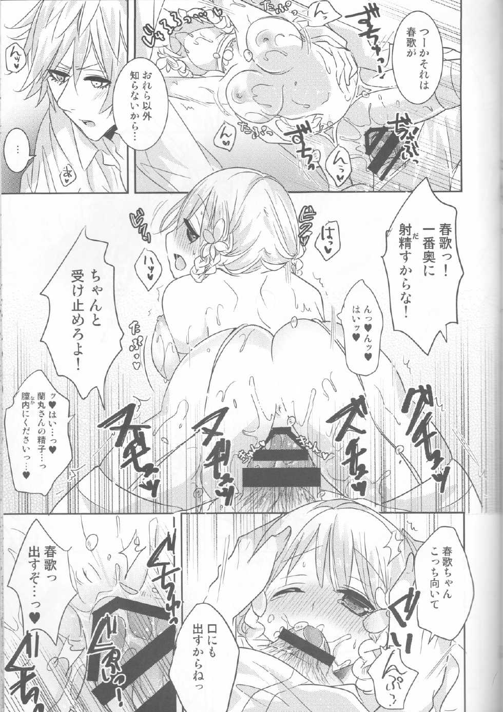 (C87) [CELICA (Serika)] I will bless those who bless you. (Uta no Prince-sama) - Page 13