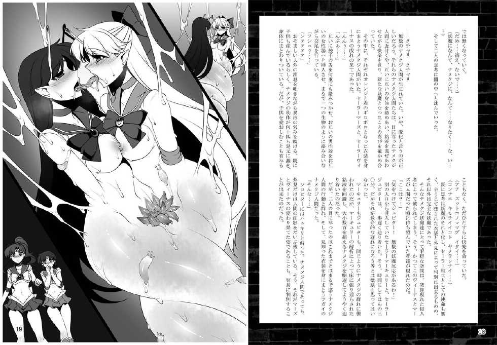 [Daraku Jiko Chousa Iinkai (Sch-mit)] Kasei to Kinsei no Nare no Hate (Bishoujo Senshi Sailor Moon) [Digital] - Page 10