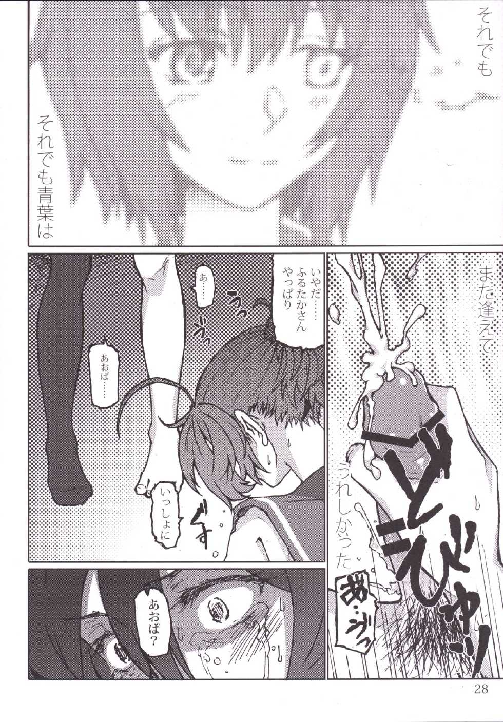 (C86) [LUNATIC PROPHET (Arimura Yuu)] Kimi no Hikari to Boku no Kage (Kantai Collection -KanColle-) - Page 28