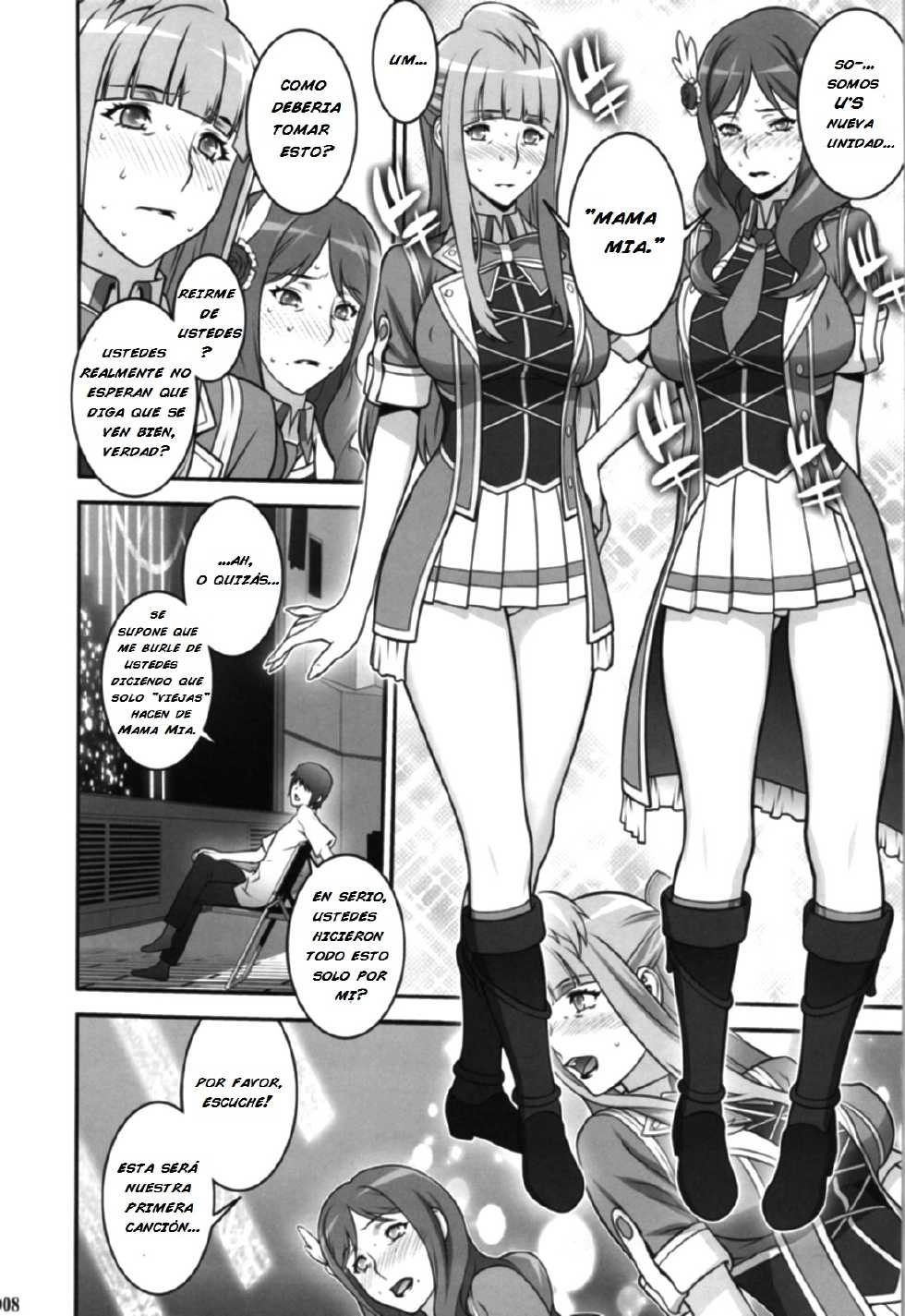 (C84) [Motchie Kingdom (Motchie)] Mama Live (Love Live!) [Spanish] {Brad33} - Page 7