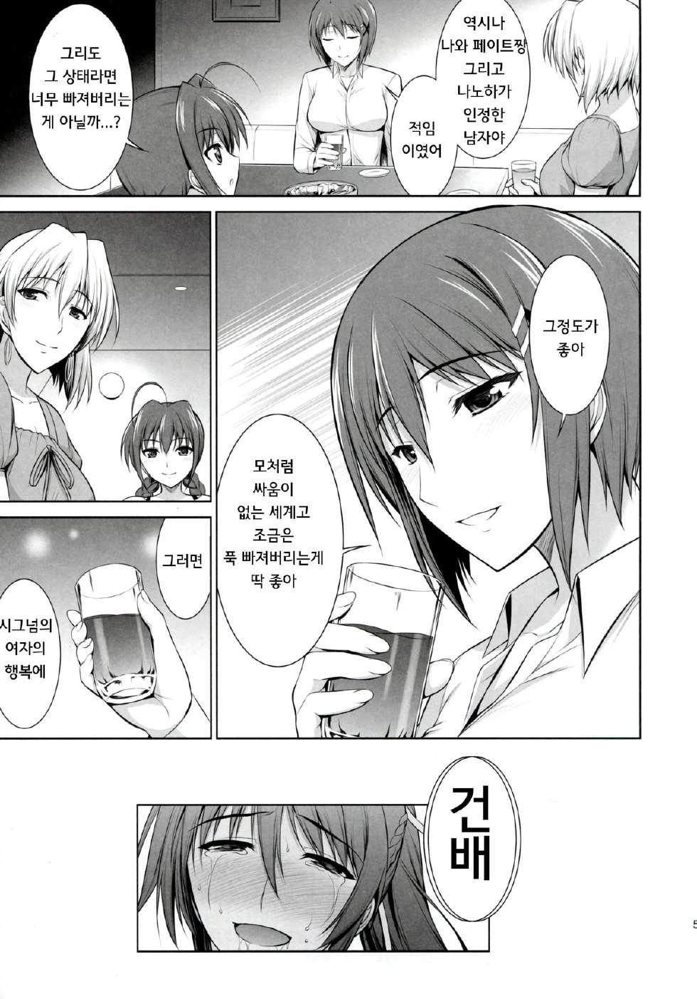 Page 28 C86 Type G Studio Himawari Himukai Kyousuke Ishigaki Takashi Unison Lyrical Nanoha Goudoushi Mahou Shoujo Lyrical Nanoha Korean Liberty Library Incomplete Akuma Moe