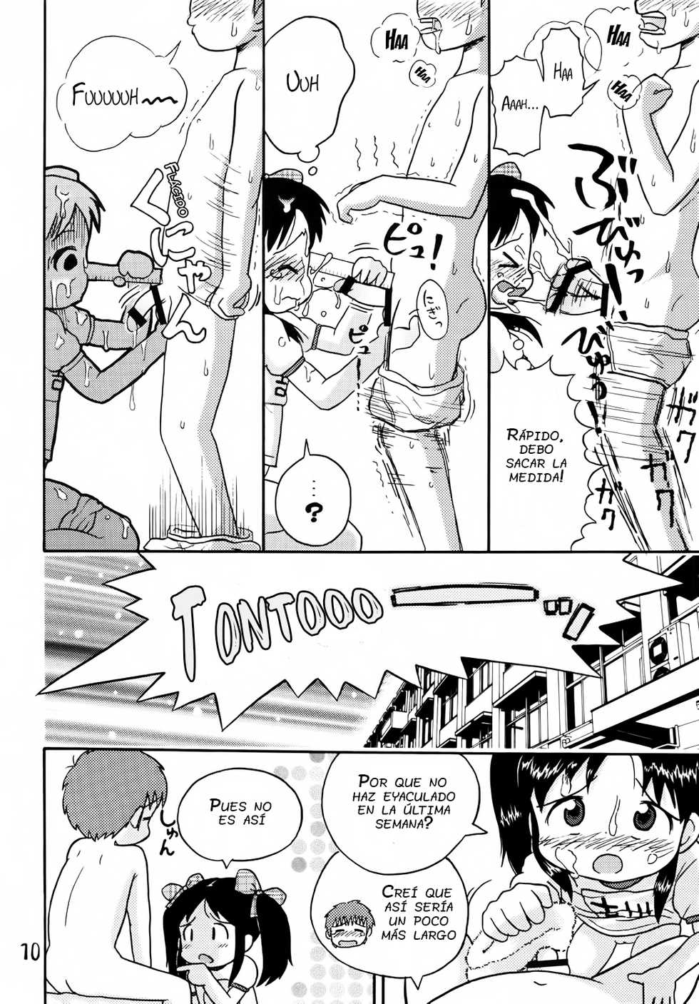 (C73) [Sexual Khorosho (Lasto)] Yoshikawa-san to Sugawara-kun! [Spanish] [Hige] - Page 9