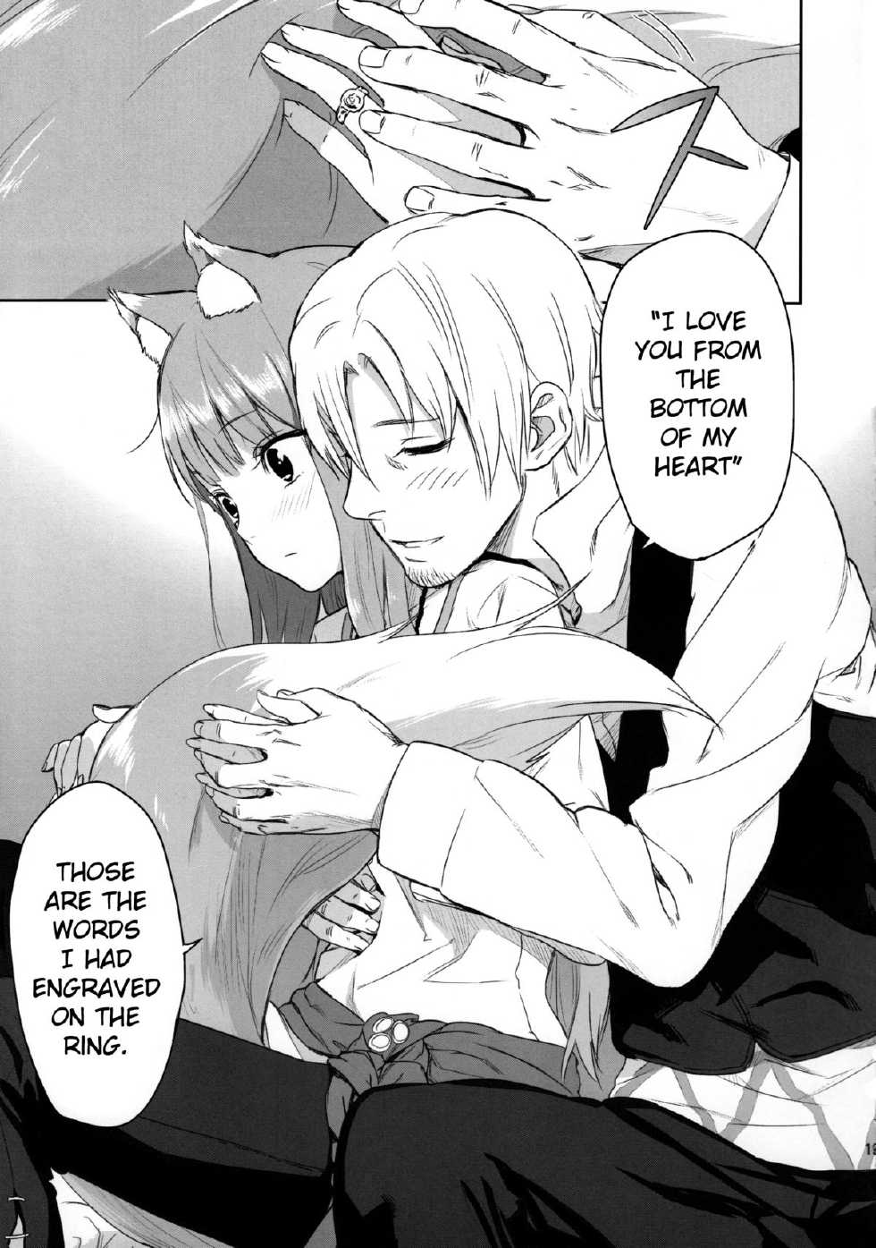 (C83) [Ajisaidenden (Kawakami Rokkaku, Takanashi Rei)] Harvest II (Spice and Wolf) [English] [VLtrans] [Decensored] - Page 19