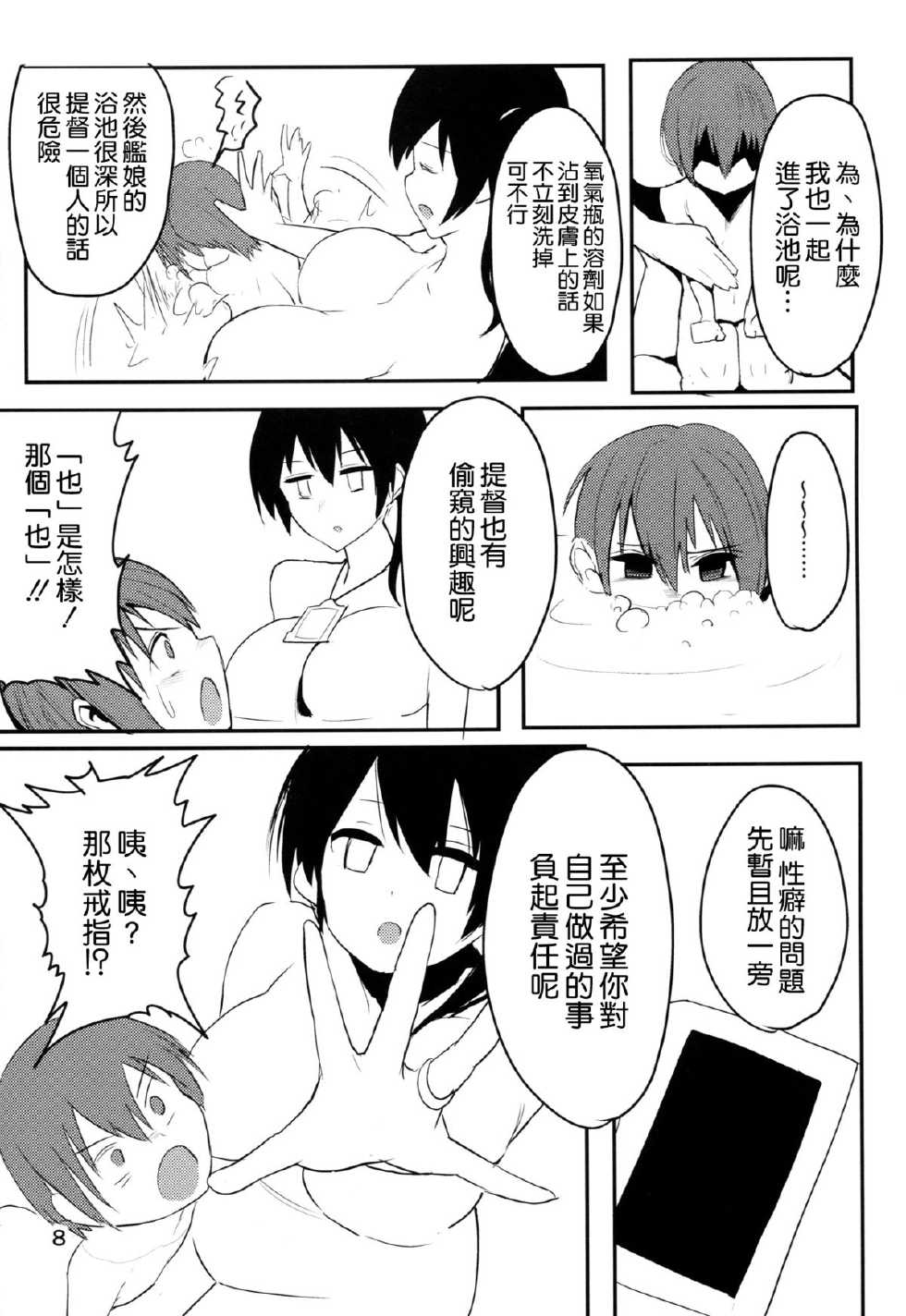 (C87) [Black Factory (Gen)] Taigai ni Shimasu. (Kantai Collection -KanColle-) [Chinese] [空気系☆漢化] - Page 10