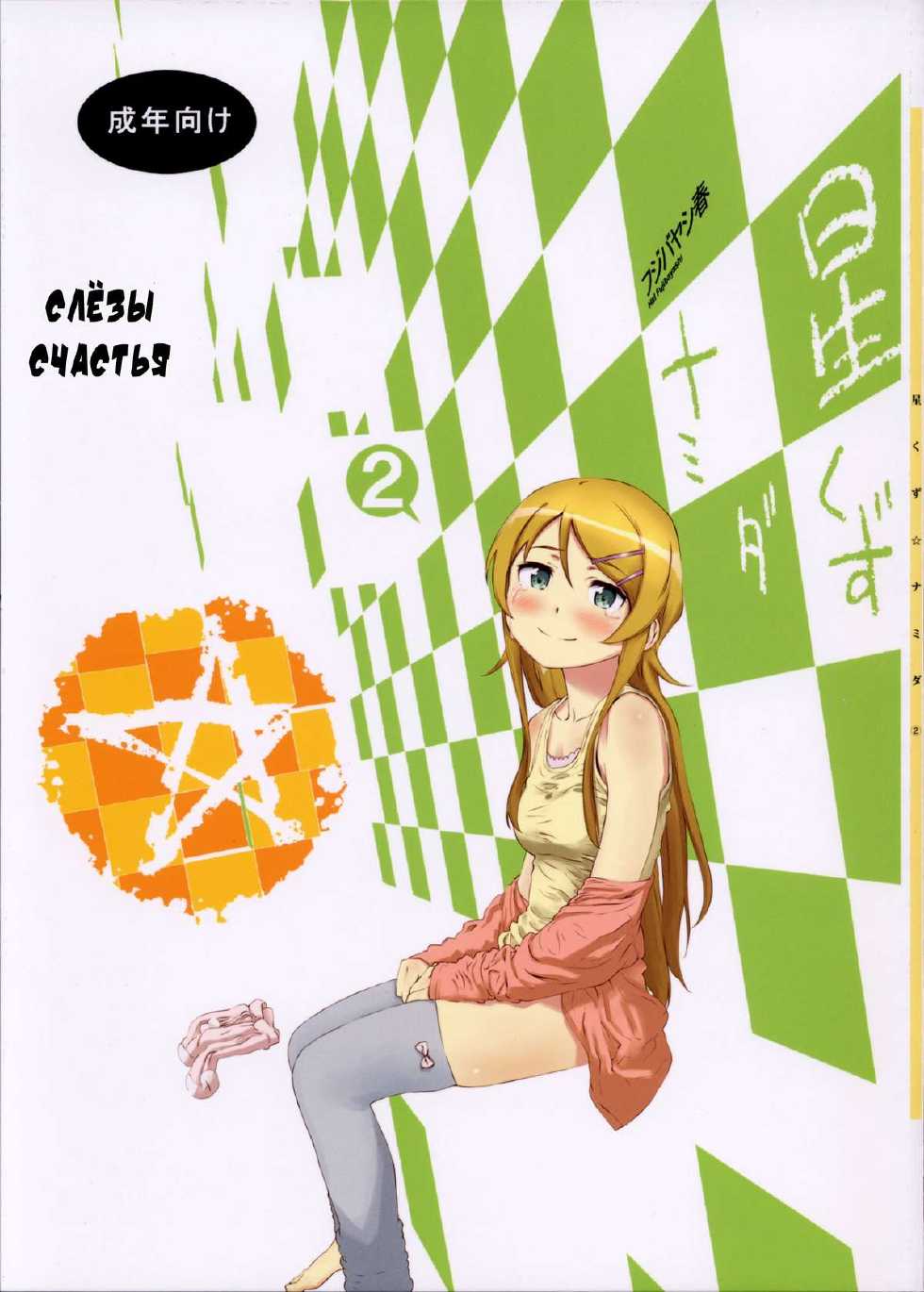 (C85) [†NIL† (Fujibayashi Haru)] Hoshikuzu Namida 2 | Слёзы Счастья 2 (Ore no Imouto ga Konna ni Kawaii Wake ga Nai) [Russian] [Nightwarden13] - Page 1