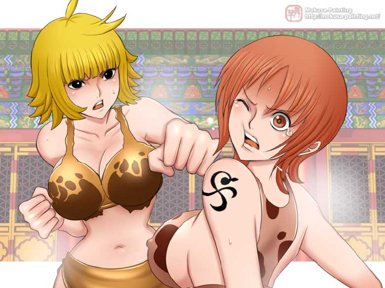 [Mokusa] Sexual Parody CG series vol. 49 Fight In Nyougashima! -Senshi no Kuni no Monogatari- (One Piece) - Page 7