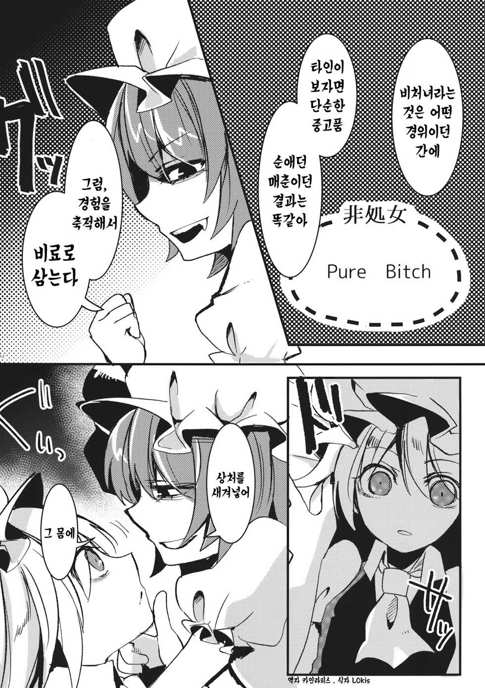 (Kouroumu 10) [Oyatsukan (Who Are You)] Eye (Touhou Project) [Korean] [카인라피스&LOkis] - Page 11
