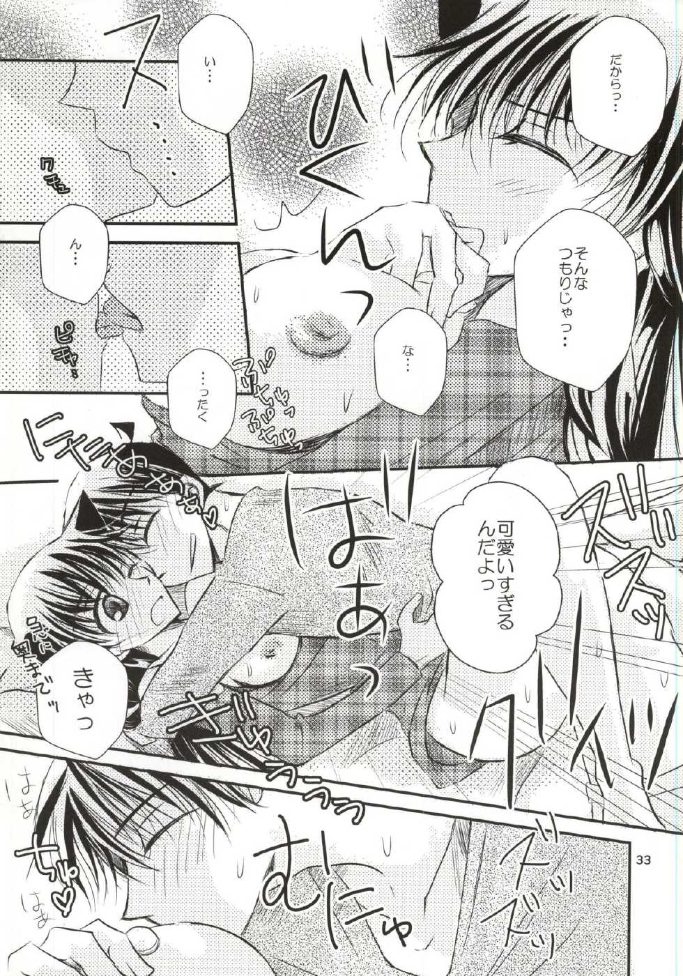 (SUPER23) [T.K.H.K (Hayami Aya)] Yoru no Uchi ni (Detective Conan) - Page 30