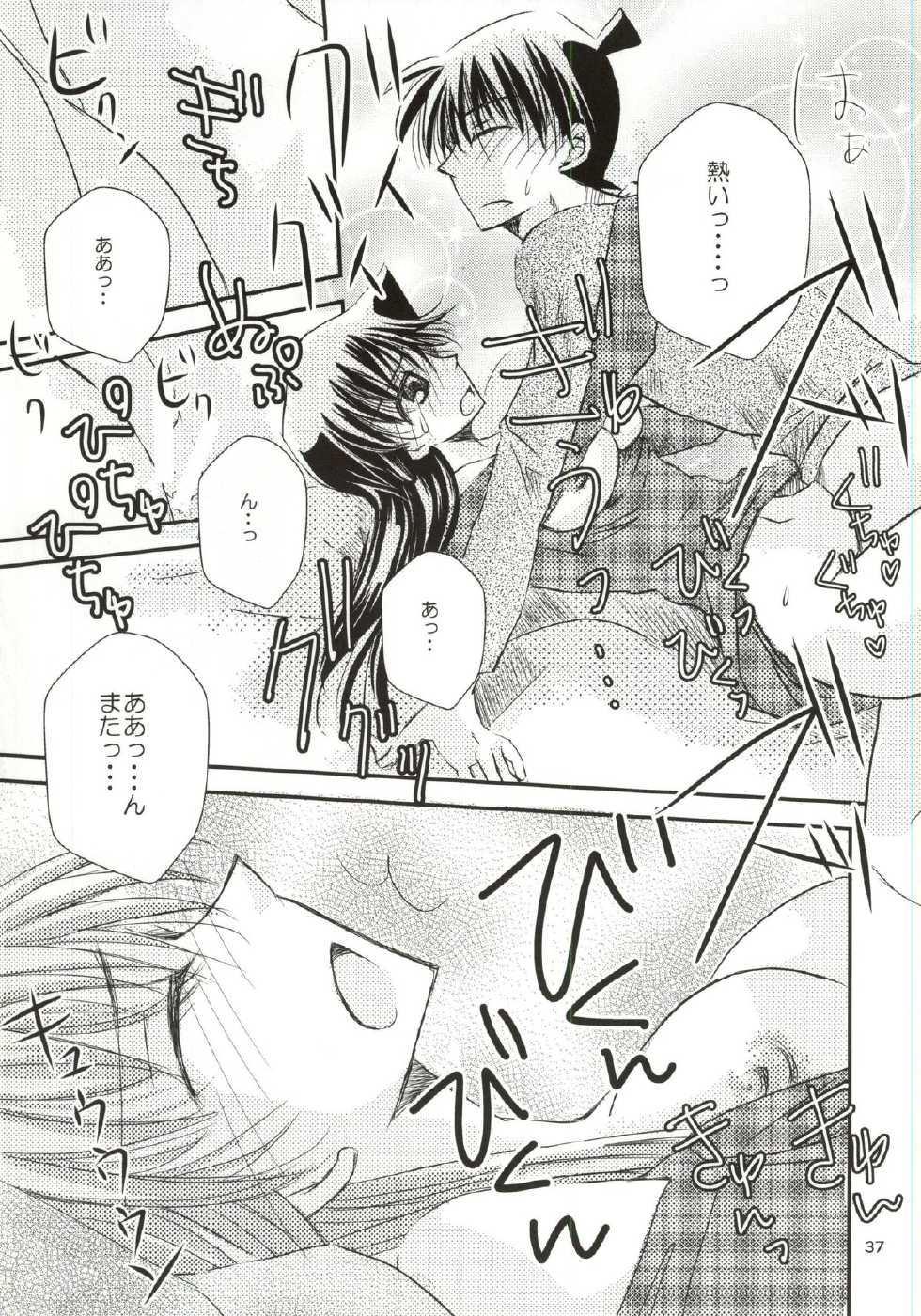 (SUPER23) [T.K.H.K (Hayami Aya)] Yoru no Uchi ni (Detective Conan) - Page 34