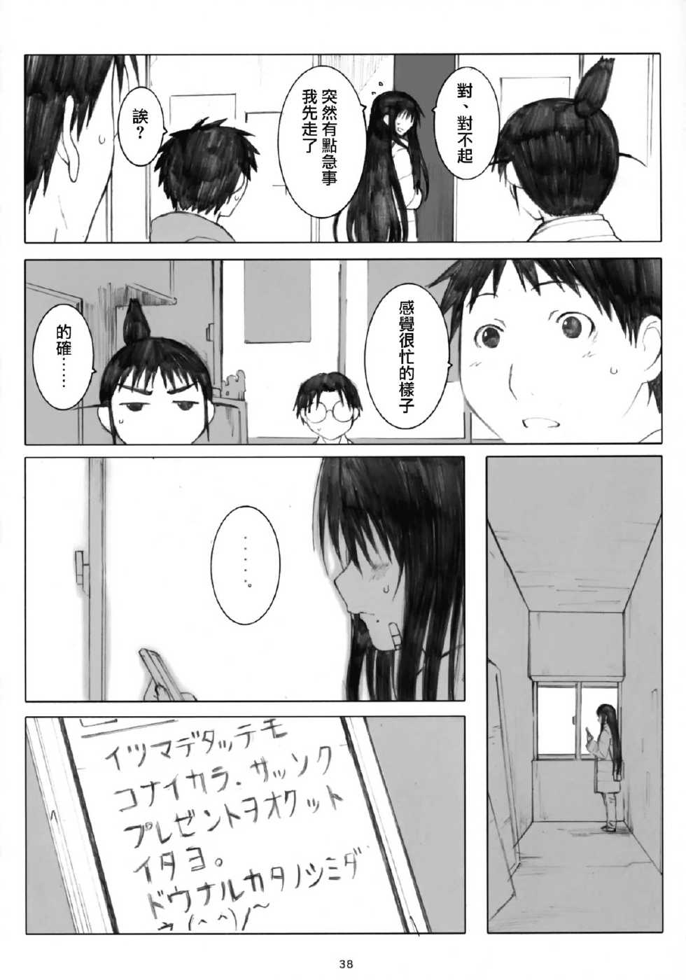 (Dai 1 Kai Genshiken & Kujibiki Unbalance Omoshirokatta Kaigi) [Kansai Orange (Arai Kei)] [memories] Oono Shiki Soushuuhen. 1 (Genshiken) [Chinese] - Page 36