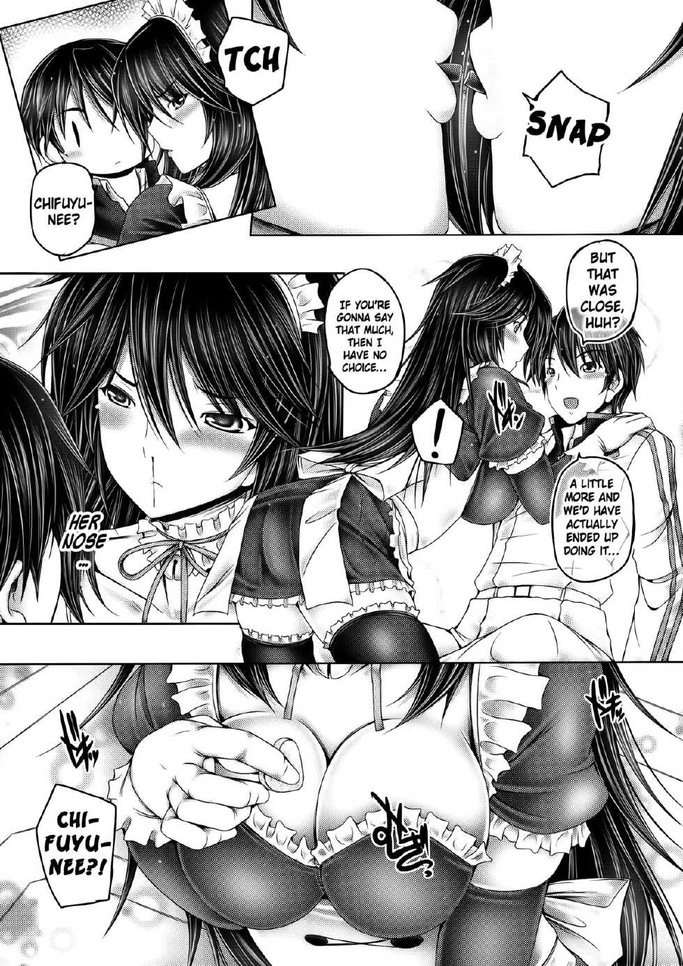 (C85) [cocon! (Otone)] Chifuyu-nee to Futarikkiri no Birthday Party | A Birthday Party All Alone with Chifuyu-nee (IS <Infinite Stratos>) [English] [Rapid Switch] - Page 6