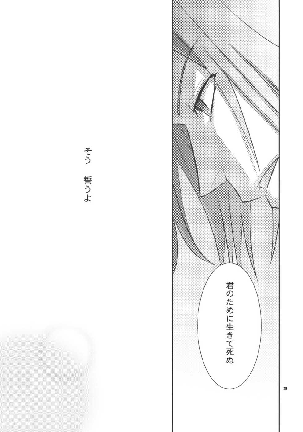 (C75) [Crazy9 (Ichitaka)] Saigo no Yoru ni (Toaru Majutsu no Index) - Page 28