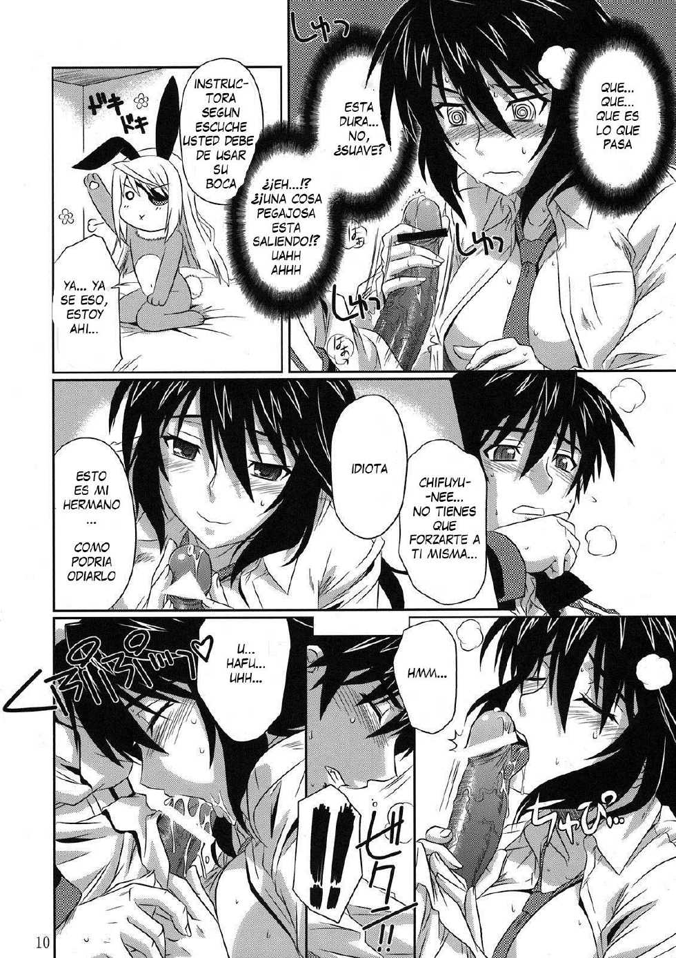 (C80) [CAZA MAYOR (Tsutsumi Akari)] is Incest Strategy (IS <Infinite Stratos>) [Spanish] {ThanatoS184} - Page 10